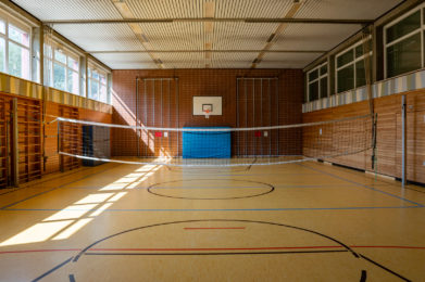 Turnhalle, Theaterbühne Grundschule Egloffstein